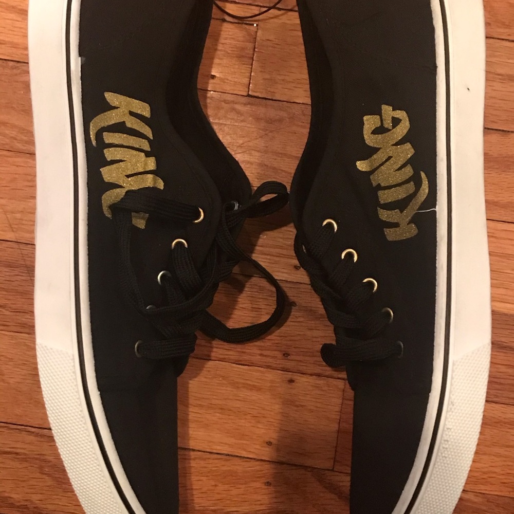 Black King Sneakers - Size 10